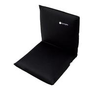 CYMAM - Cojín Antiescaras Convertible, Uso Doble con Respaldo o Asiento | Para silla de ruedas, oficina y coche, viscoelástico, ergonómico y con cinta antideslizante