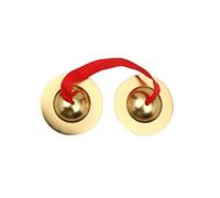 Cymbal Fingerkids - Platillo pequeño instrumento para danza del vientre, instrumentos tibetanos portátiles para bailar, accesorios de percusión