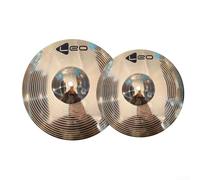 Cymbals Splash - Platillo de 10 pulgadas para juego de tambor, acabado tradicional, latón, tambor de jazz, toallitas de latón tradicional,para principiantes jugadores profesionales programas de música