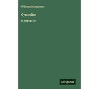 Cymbeline: in large print