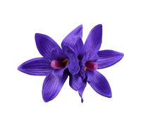 Cymbidium - Horquilla para el pelo con diseño de flor dulce para viajes, accesorios de peinado de boda para cabello fino, elegantes pasadores para el cabello