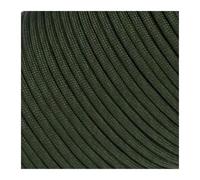 CYMMIYT Cuerda Paracord Cuerda de paracaídas 5M/15M/30M 7 núcleos 550, Cuerda 4mm, Kit Supervivencia for Acampar al Aire Libre, Tienda con Paraguas, cordón, Correa for tendedero(Green,15M)