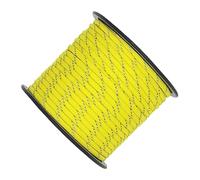 CYMMIYT Cuerda Paracord Cuerda Paracord 50/100m Multifuncional 7 núcleos Reflectante 550 4 mm Cuerda de paracaídas for Acampar al Aire Libre Rescate(Yellow,50M)