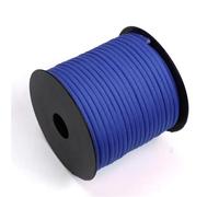 CYMMIYT Cuerda Paracord Cuerda Paracord de 7 hebras 4mm, Cuerda paracaídas 550, Accesorios Supervivencia for Acampada, cordón for Tienda, Pulsera Tejida DIY(7C Blue,100M)