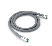 CYMMIYT Flexo Ducha Manguera de Ducha Flexible de Silicona de 1,5/2M, extensión antibobinado, Tubo de Cabezal de Ducha de Alta presión, Accesorio for Grifo de baño(Grey,1.5M)