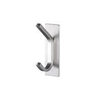 CYMMIYT Ganchos Pared No Drilling Kitchen Bathroom Storage Holder Robe Towel Rack Door key Clothes Coat Bag Hanger Hook Organizer Holder Rack(Sliver-1pcs)