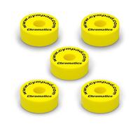 Cympad Amarillo Chromatics Foam Cymbal Pad Set - Arandelas de espuma con memoria de alta densidad para mejorar el sonido y la durabilidad, se adapta a todos los soportes de platillos - 40/15mm