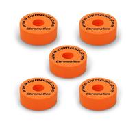 Cympad Naranja Chromatics Foam Cymbal Pad Set - Arandelas de espuma con memoria de alta densidad para mejorar el sonido y la durabilidad, se adapta a todos los soportes de platillos - 40/15mm