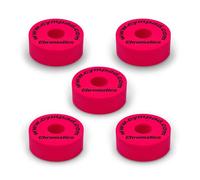 Cympad Rojo Chromatics Foam Cymbal Pad Set - Arandelas de espuma con memoria de alta densidad para mejorar el sonido y la durabilidad, se adapta a todos los soportes de platillos - 40/15mm