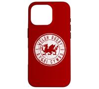 Cymru Souvenir Gales Rugby Top - Balón de Rugby galés Carcasa para iPhone 16 Pro