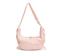Cymwer Bolso bandolera crescent para mujer, bolso diario de gran capacidad, correa ajustable, ligero, media luna, bolso de viaje (rosa)