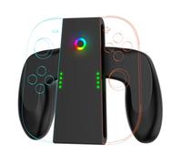 Cymwer Cargo de carga para Switch 2 Joy-Con, Dock Portable Charger, ABS GamePad Suppads Gamepads Gamepads, soporte de soporte de manejo