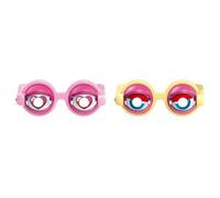 Cymwer Funny Novelty Glasses with Blinking Eyes, Kids Funny Prank Glasses Toys for Children Christmas Birthday Gifts-MIX-E-2PCS