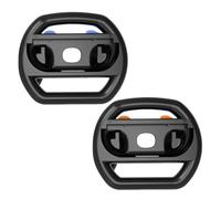 Cymwer Juego de 2 volantes de conducción para Switch con agarres ergonómicos, compatibles con controladores de videojuegos, perfectos para mejorar tu experiencia de carreras