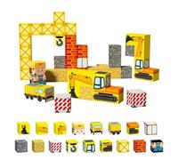 Cymwer Magnetic Building Blocks for Kids, Magnetic Blocks Set with Portable Iron Box Travel for Boys and Girls-50pc