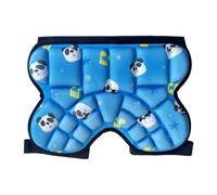 Cymwer OutdoorMaster Almohadilla para Trasero de Snowboard, Protectores de Cadera para Tablero único, Almohadillas a Prueba de Golpes para Patinaje - Oso Azul
