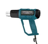 Cymwer Secador de Aire Industrial 2000W 110V 220V Soplador térmico Estación de Soldadura de Aire Caliente Digital Temperatura Ajustable Herramientas de Envoltura retráctil