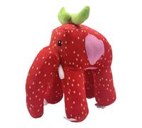 Cymwer Steal A Brainrot Plush, muñeco de Peluche Kawaii Suave y tierno, Coleccionable y decoración, Regalo para Fans, Fresa