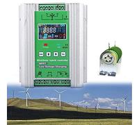CYMYYDS 1000w/1200w/1500w Controlador De Carga Mppt 12V/24V/48V DC Mppt Controlador De Carga Híbrido Solar Eólico, Pantalla LCD Paneles Solares Sistema De Control del Generador,1500W