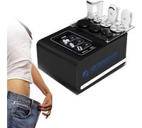 CYMYYDS Dispositivo CET Ret Tecar 448 Khz para Fisioterapia, Control del Dolor, con 8 Sondas, 3 Mangos Y 1 Placa Negativa. Lifting, Reafirmación, Modelado Y Cuidado De La Salud Black