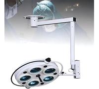 CYMYYDS Lámpara LED De Techo para Exámenes Médicos Quirúrgicos 25 W, Sin Sombras, Rotación De 360 Grados, Temperatura De Color Ajustable, para Cirugía Dental, Otorrinolaringología Y Veterinaria