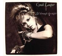 Cyndi Lauper - All through the night (1983/84) / Vinyl single [Vinyl-Single 7'']
