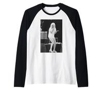 Cyndi Lauper, Estrella del Pop de los 80, en Vivo en Liverpool 1990 Camiseta Manga Raglan