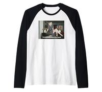 Cyndi Lauper Singer en Reino Unido promocionando I Drive All Night Camiseta Manga Raglan