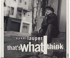 Cyndi Lauper - That's what I think (6 versions, 1993, incl. Musto Club Mix)