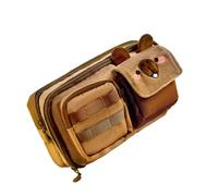 Cyni Estuche para lápices con diseño de oso de dibujos animados, soporte para lápices de gran capacidad, bolsa para bolígrafos, suministros escolares y de oficina