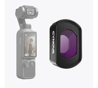 CYNOVA Osmo Pocket 4 - Objetivo gran angular para DJI Osmo Pocket 4, magnético DJI Pocket 4 Wide Angle Lens con Pocket 4/3,112° ultra gran angular marco de aluminio, Osmo Pocket 4/3/Xtra Muse
