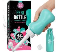 Cynpel Bidet Portatil para Postparto - Bidé portátil de 350 ml para Mujeres - Bide portatil para maternidad postparto - Botella de lavado perineal posparto - Azul