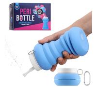 Cynpel Bidet Portatil para Postparto - Bidé Portátil Plegable de 600 ml para Mujeres - Bide portatil para maternidad postparto - Botella de lavado perineal posparto - Azul