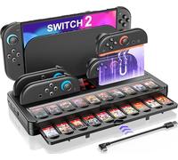 CYOYPPY Estación de carga para controlador Switch compatible con consolas Nintendo Switch NES