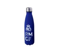 CyP Brands Botella cantimplora de acero Real Madrid, doble pared, 500 ml, azul, producto oficial