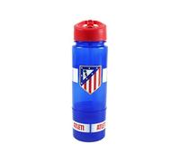 CYPBRANDS Atlético de Madrid, Botella de Agua, Botella Deportiva, Cantimplora, Almacenamiento, Color Azul, Producto Oficial