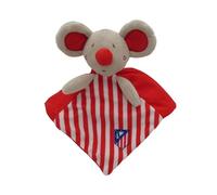 CyP Brands- Atlético de Madrid- Doudou para bebés, Mantita de apego, Peluches bebé, Ratón, Wandi, Producto Oficial