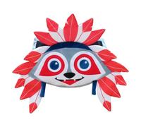 CyP Brands- Atlético de Madrid, Mochila, Mochila de Peluche, Indi, Color Rojo, Producto Oficial