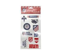 CyP Brands- Atlético de Madrid, Pegatina, Sticker,Removible, Escudo Atleti, Color Rojo, Producto Oficial