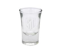 CyP Brands-Atlético de Madrid, Vaso de Chupito, Individual, 34 ml, Vaso de Licor, Transparente, Producto Oficial
