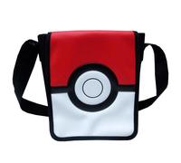 CyP Brands Bandolera Pokémon Pokéball BD 281 PK Unisex Niños Blanco/rojo Talla Única