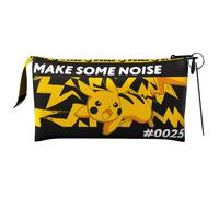 CYP BRANDS Billetera o Portatodo Pokémon Pikachu, Serie Twilight Champions, Triple Plegable - 230 x 120 x 25 mm