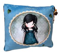 CYP Brands - Cojín Secreto Gorjuss You Brought Me Love, con Compartimento en el Interior, de Muñeca, Blando, de Color Azul