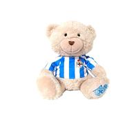 CyP Brands- Deportivo de la Coruña, Osito de Peluche, Muñeco, Oso, Fútbol, Color Beige, Producto Oficial