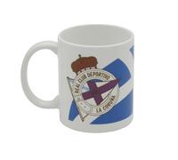 CyP Brands- Deportivo de la Coruña, Taza, Menaje, Desayuno, Cerámica, Color Blanco, Producto Oficial