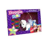 CYP Brands Doggie Star CK-03-DS Set y Diario Lentejuelas, Talla Única, Multicolor