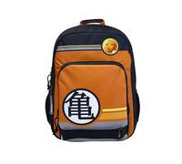 CyP Brands- Dragon Ball, Mochila, Mochila escolar, Adaptable a carro, Color Negro, Producto Oficial
