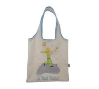 CyP Brands -El Principito, Bolsa plegable, Bolsa de la compra, Bolsos, Color beige, Producto Oficial