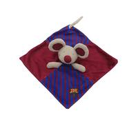 CYPBRANDS FC Barcelona- Doudou para Bebés, Mantita de Apego, Peluches Bebé, Ratón, Barça, Producto Oficial