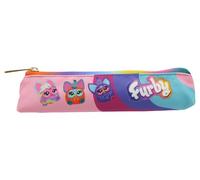 CyP Brands- Furby, Estuche, Mini, Cierre Cremallera, Portatodo, Estuche para Lápices, Multicolor, Producto Oficial